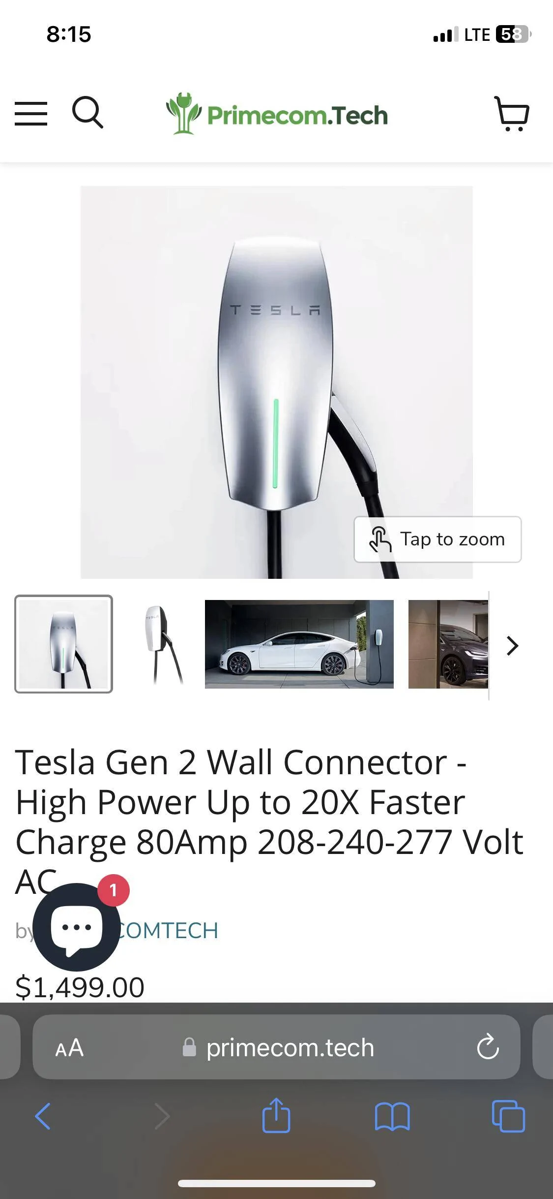Tesla Cybertruck Why isn’t this charger on the Tesla Website E5680A66-7757-4DA1-AE34-FD65790C7DDD