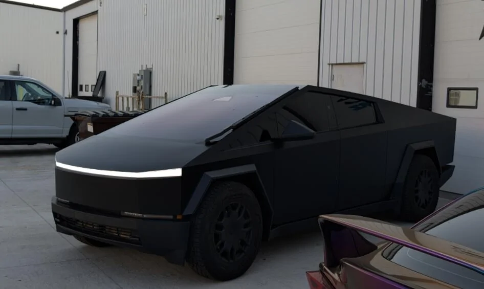 Tesla Cybertruck Pure PPF Frozen Black Cyber Truck 1726091143381-2