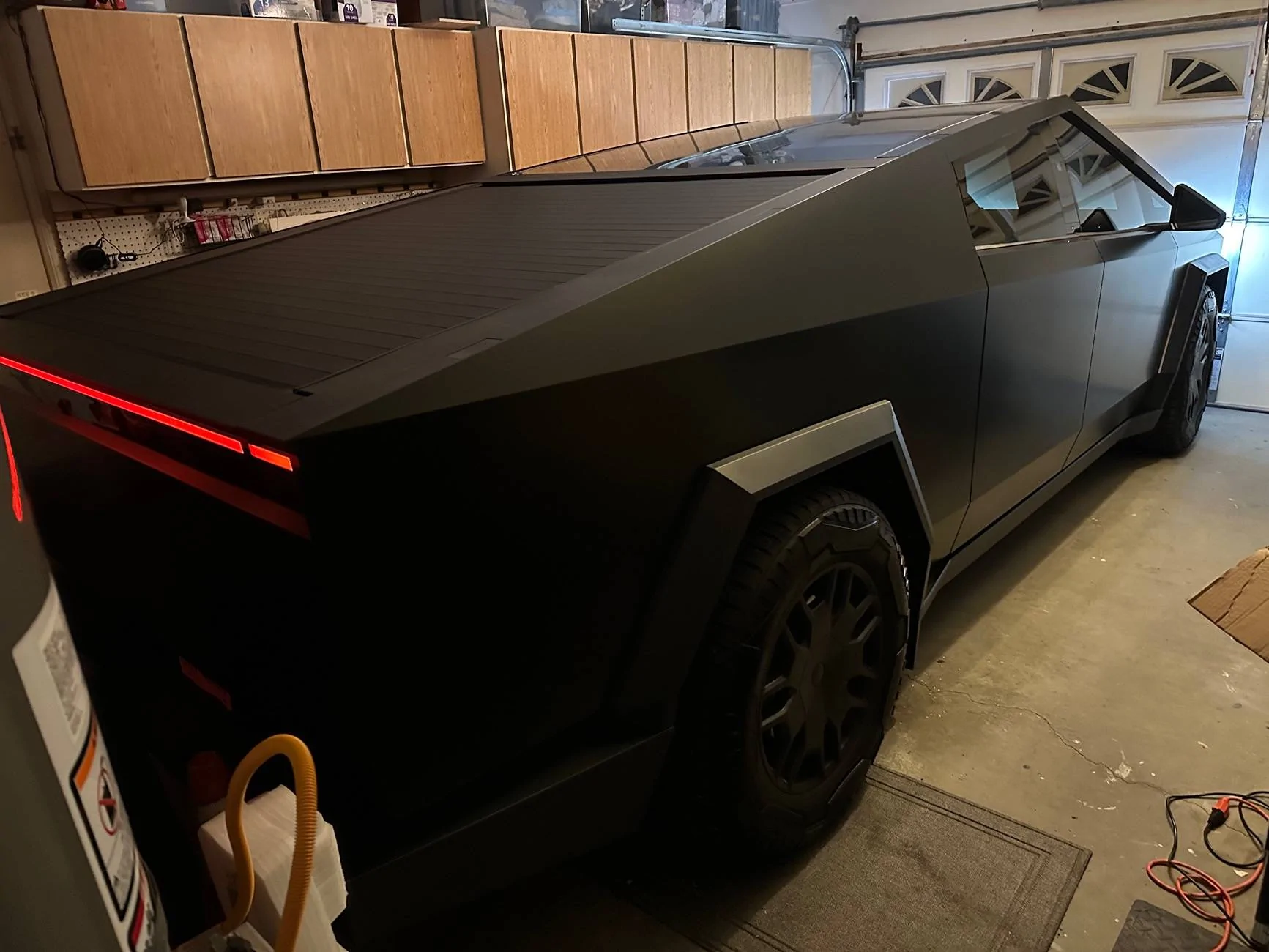 Tesla Cybertruck Tight Squeeze - Garage Parking & Clearance IMG_2130