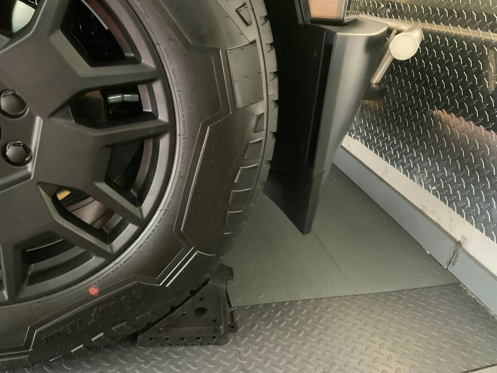 Tesla Cybertruck Tight Squeeze - Garage Parking & Clearance IMG_1889