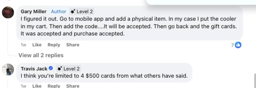 Tesla Cybertruck Vouchers to buy Gift Cards working successfully 1726221655297-x