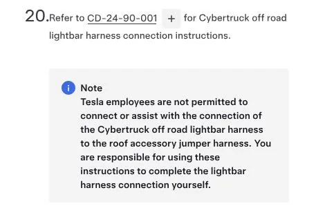 Tesla Cybertruck Offroad Lightbar Installation at Service Center Tomorrow (Update: Delayed Due to Wrong Part) 1726234567444-zx