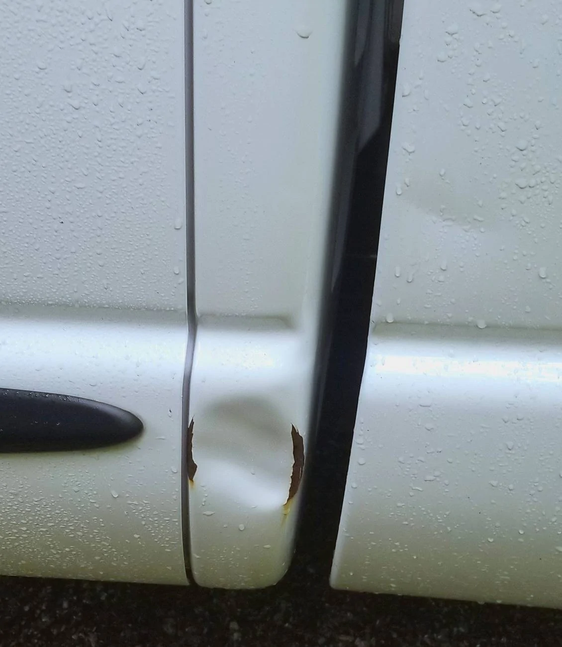 Tesla Cybertruck GRAPHENE WASH! No longer concerned about keeping Stainless looking good. 20230628_124052