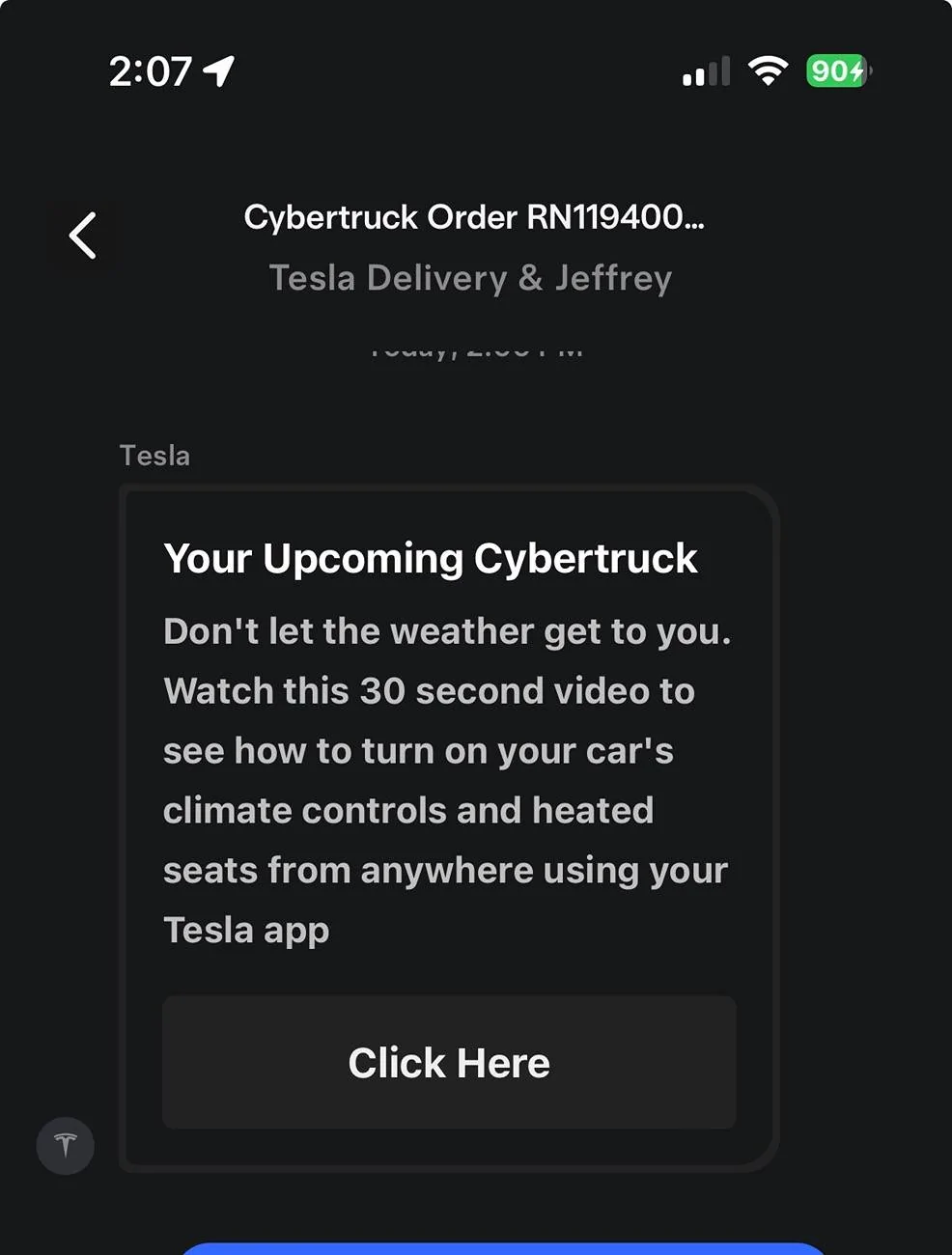 Tesla Cybertruck Cyberbeast waiting room ⏳ IMG_2859