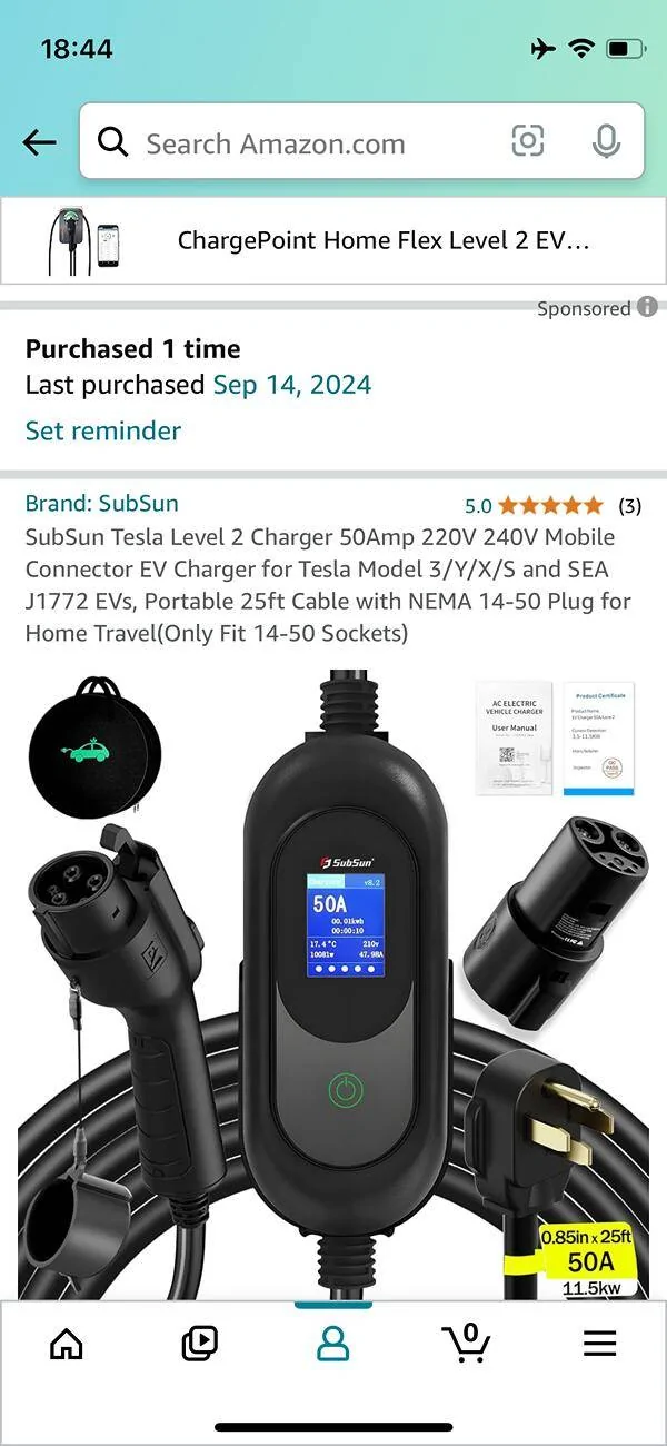 Tesla Cybertruck Why isn’t this charger on the Tesla Website 1726443969689-ti