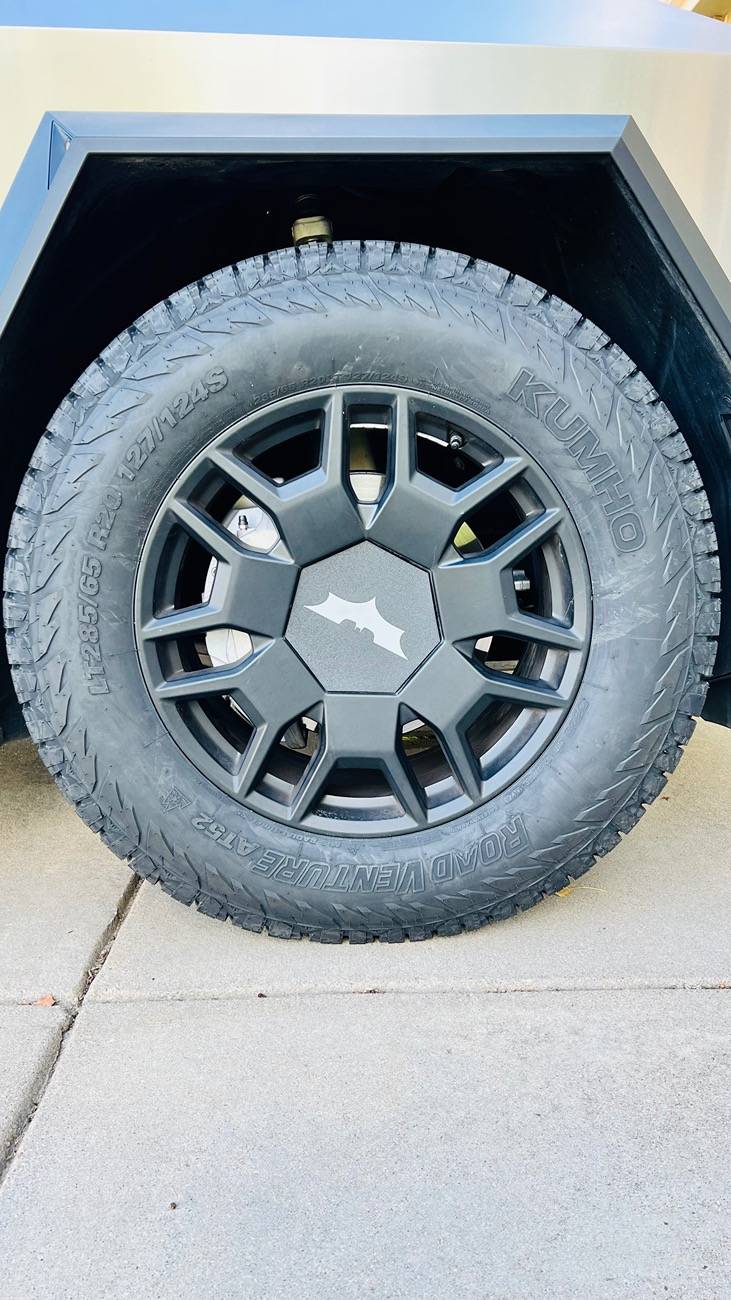 Tesla Cybertruck Epic Fail! - Cyberbeast - Tires shot at 6251 miles!!! IMG_9799