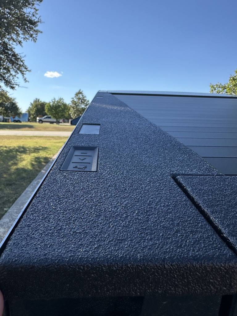 Tesla Cybertruck I just LINE-X'd my Cyberbeast Cybertruck (bed spray liner on bed + rear hatch) E59054EB-65F1-4A35-89C7-7FF991DBF165_1_105_c