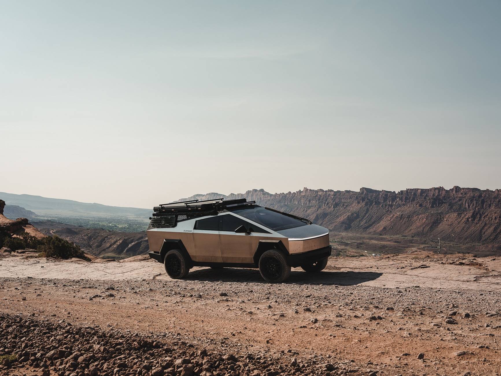 Tesla Cybertruck Urander Bed Rack Now Available For Ordering: Built for Adventure, Ready for Anything DSCF0835