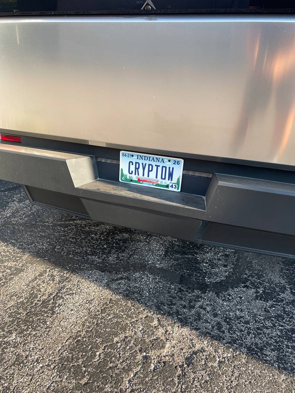 Tesla Cybertruck Custom license plate / vanity plate name for your Cybertruck? IMG_0025