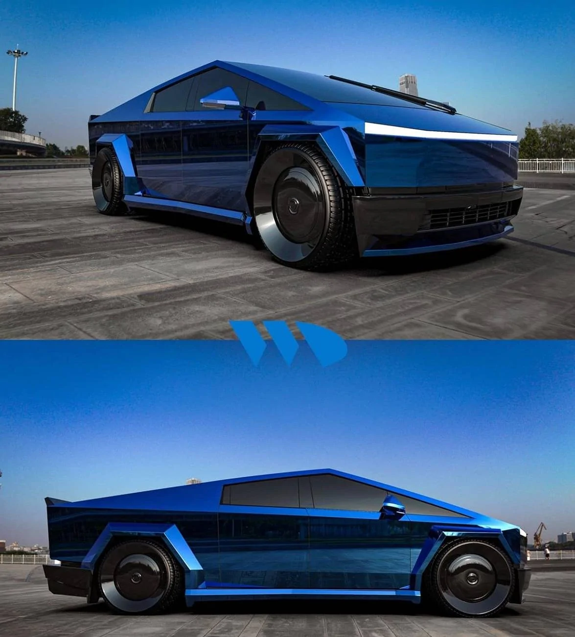 Tesla Cybertruck Widebody Kit for Cybertruck by Waido waido widebody cybertruck