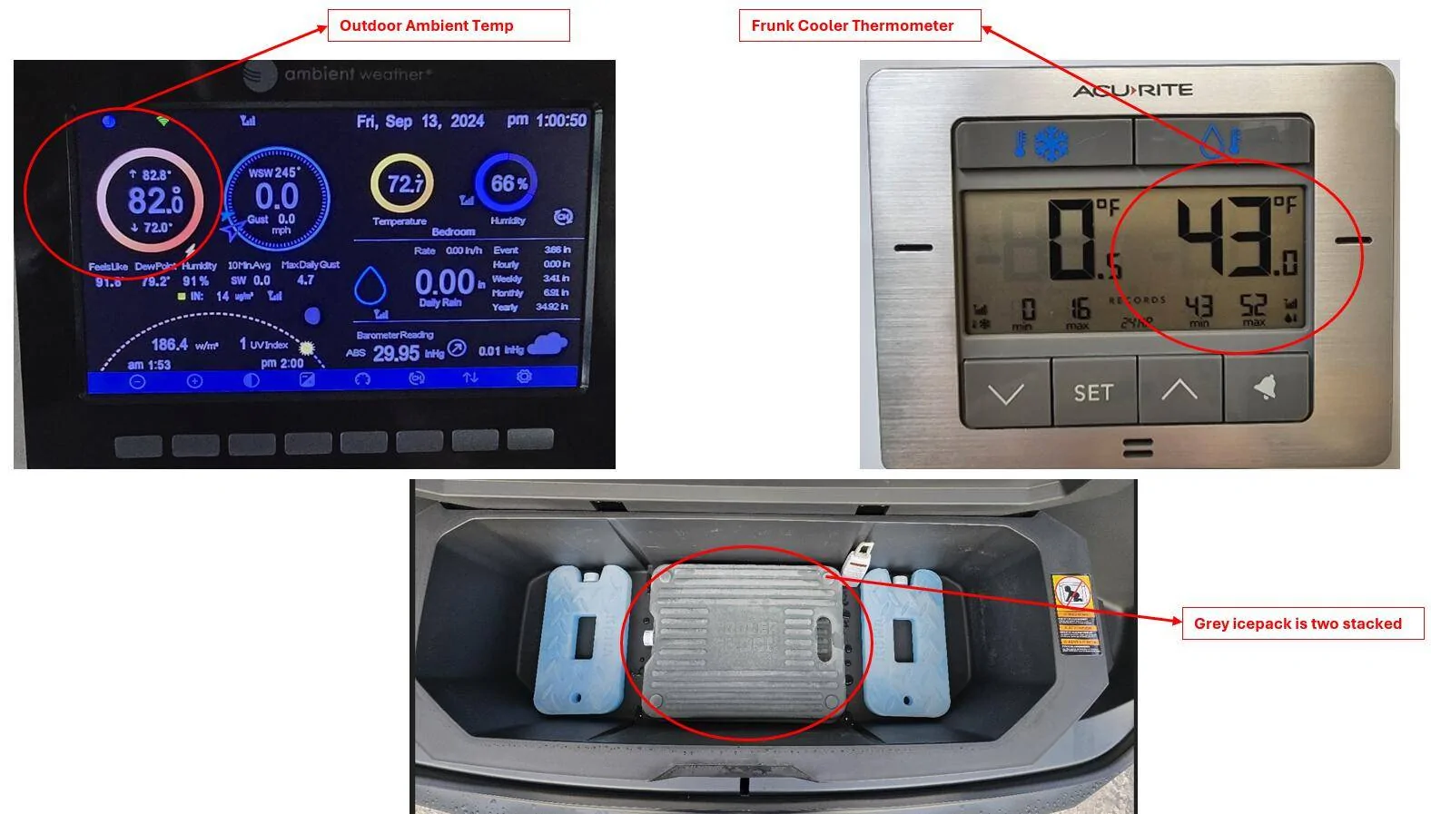 Tesla Cybertruck Cybertruck Cooler Retained Temperature Experiment Test Results 🌡️ ❄️ 1726597055265-5i
