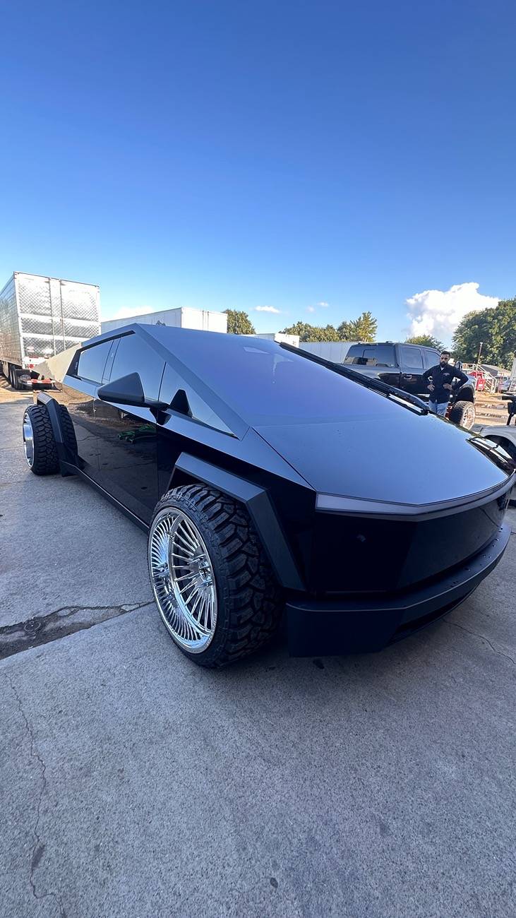 Tesla Cybertruck Cybertruck Aftermarket Wheels & Tires Photos + Info Compilation IMG_5319