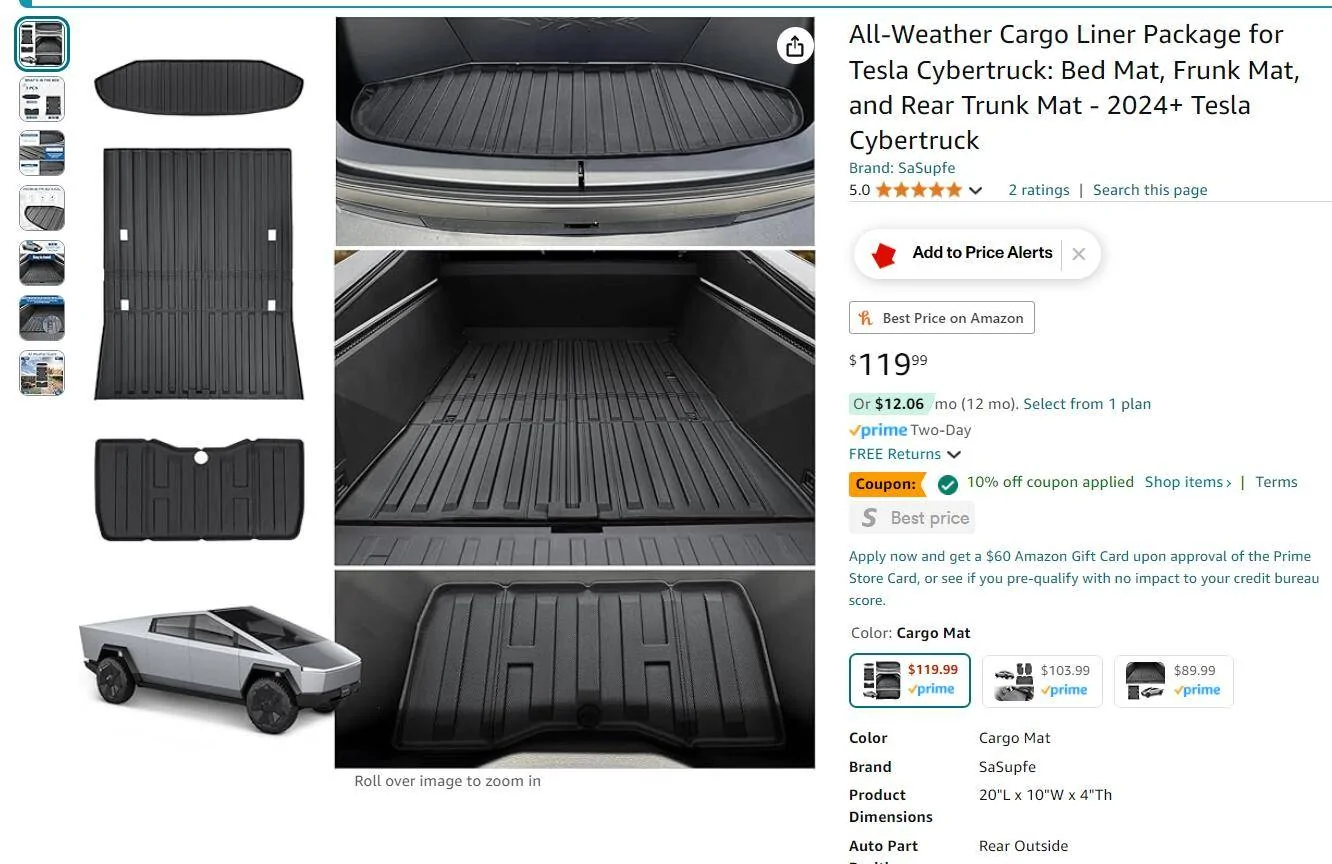 Tesla Cybertruck Bed Liner recommendations / experiences / reviews? 1726672039937-5j