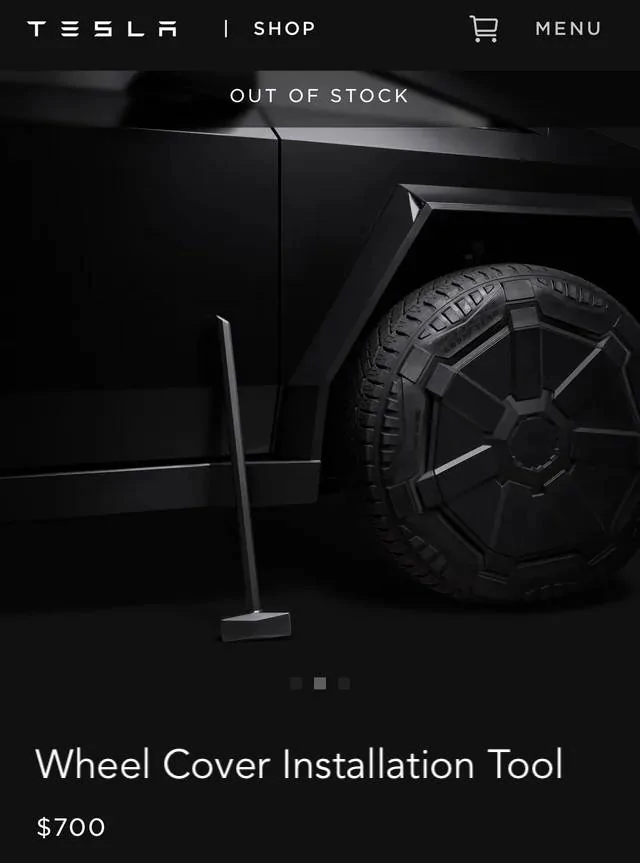 Tesla Cybertruck Cyber Wheel Covers Installation: These things are a B$&ch (updated with install video) tesla-released-a-700-cyber-hammer-that-explicitly-warns-v0-n2nrw2g0pl0d1 copy
