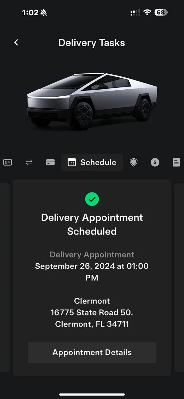 Tesla Cybertruck Cyberbeast waiting room ⏳ IMG_1818