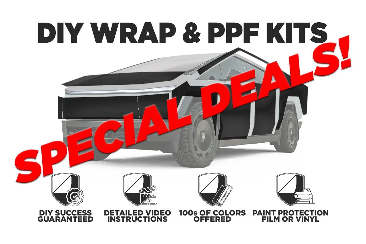 Tesla Cybertruck Special Deals on DIY kits from T Sportline! special diy deals