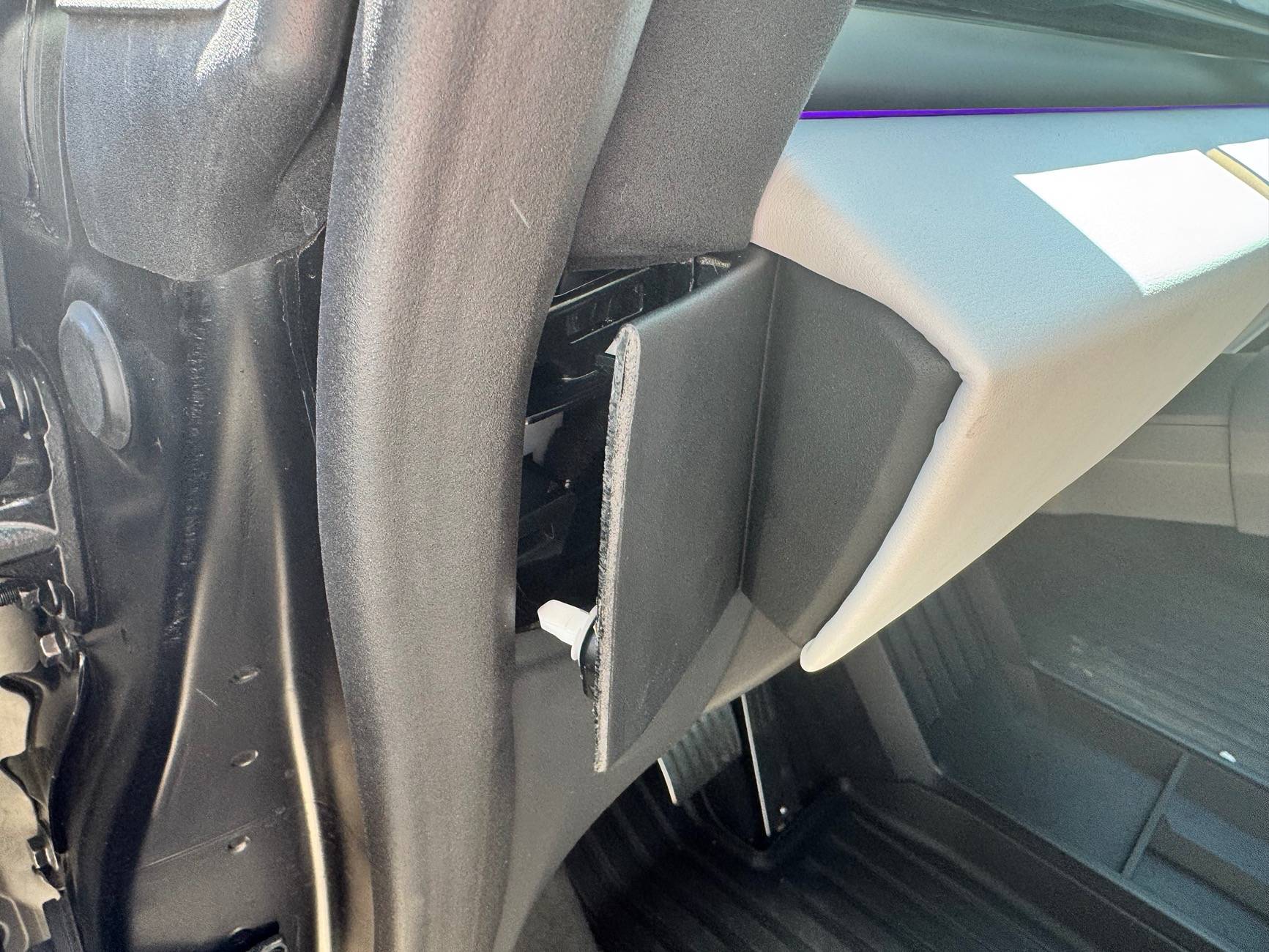 Tesla Cybertruck TSportline Magsafe Wireless Phone Mount (Install & First Impressions) IMG_4203