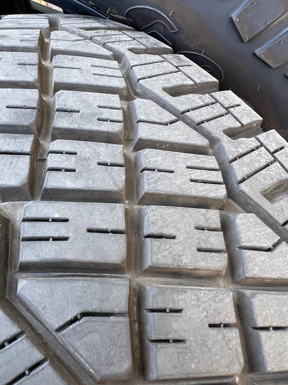 Tesla Cybertruck Wheels and tires 363 miles IMG_5833
