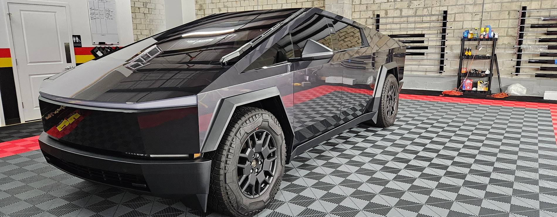 Tesla Cybertruck Wraps & tint shops  recommend in Orlando/Winter Park area 20240611_200007