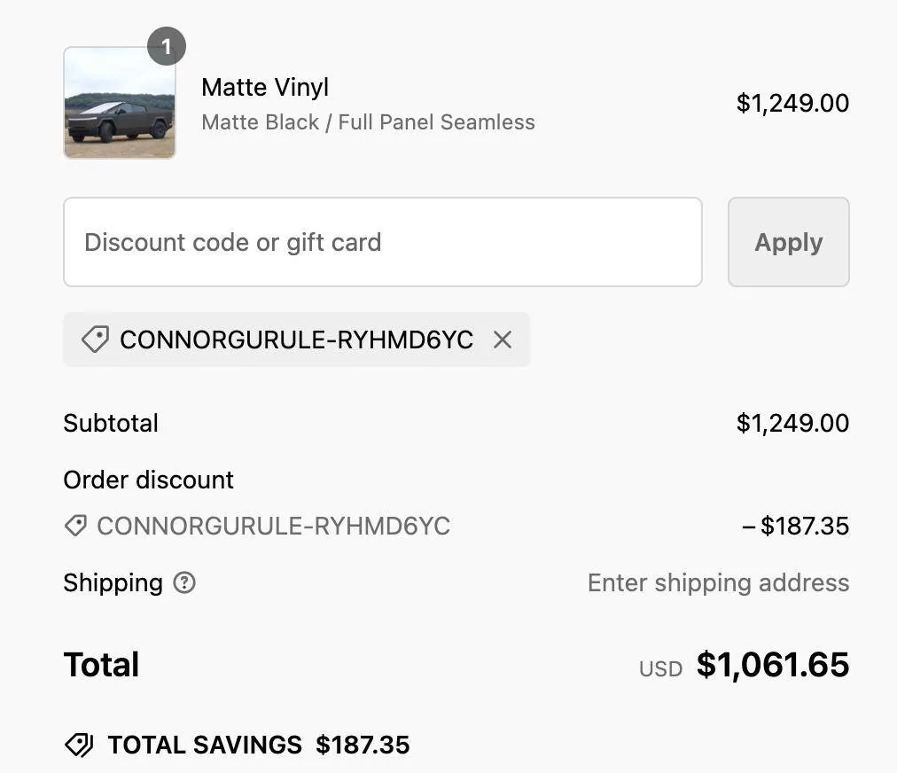 Tesla Cybertruck TESBROS DIY CT Wrap Discount 1726762795482-36