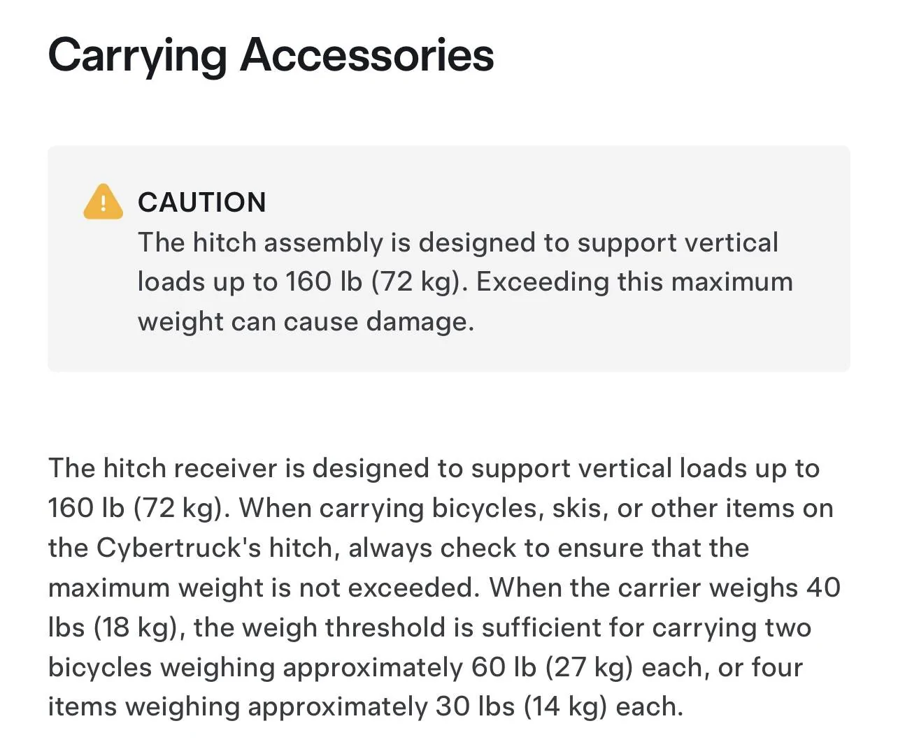 Tesla Cybertruck Vertical load limit vs. tongue weight limit IMG_6590