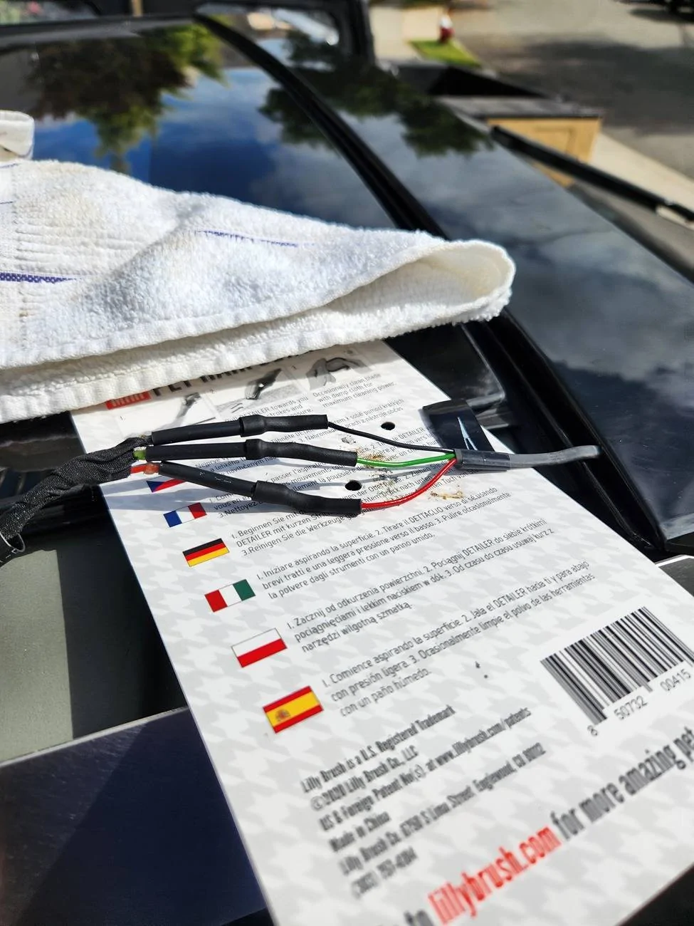 Tesla Cybertruck Offroad Light Bar Installed by Service Center! Menu first look: Ditch Lights & Flood Flights functions 20240920_104249-jpg