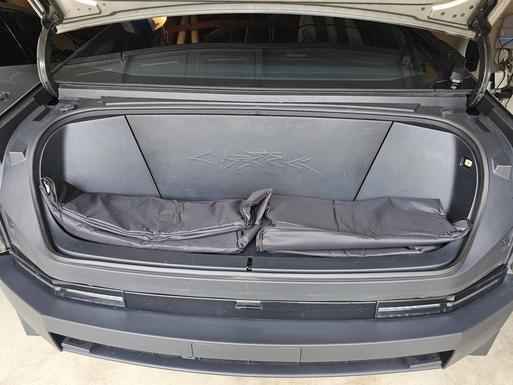 Tesla Cybertruck Chill Out on the Road! Free Cybertruck Front Trunk Insulation Cooler Bag Giveaway!🚀🚀 20240920_154041