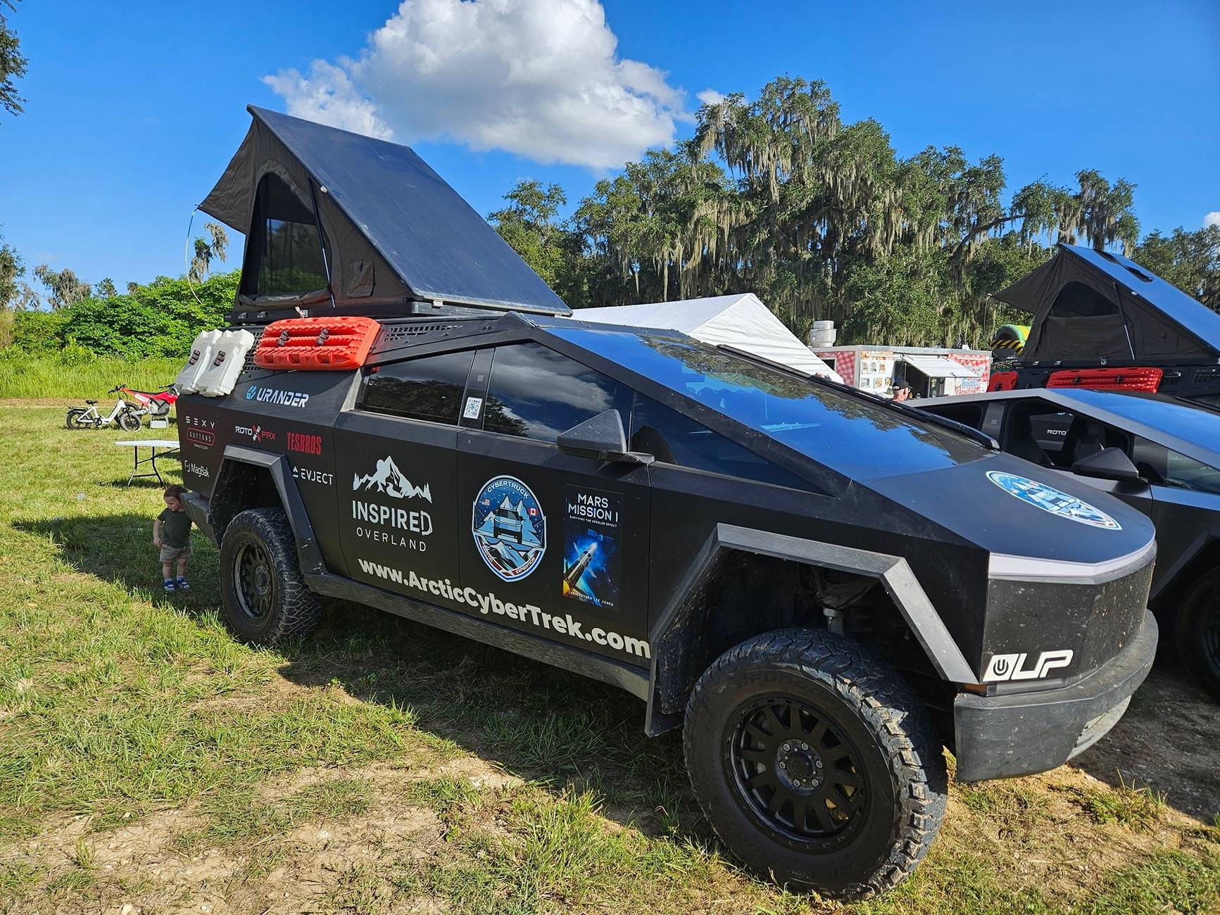 Tesla Cybertruck New Record: 78 Cybertrucks Lightshow to Kanye’s 'All of the Lights' at Cyberfest Florida! IMG_3485