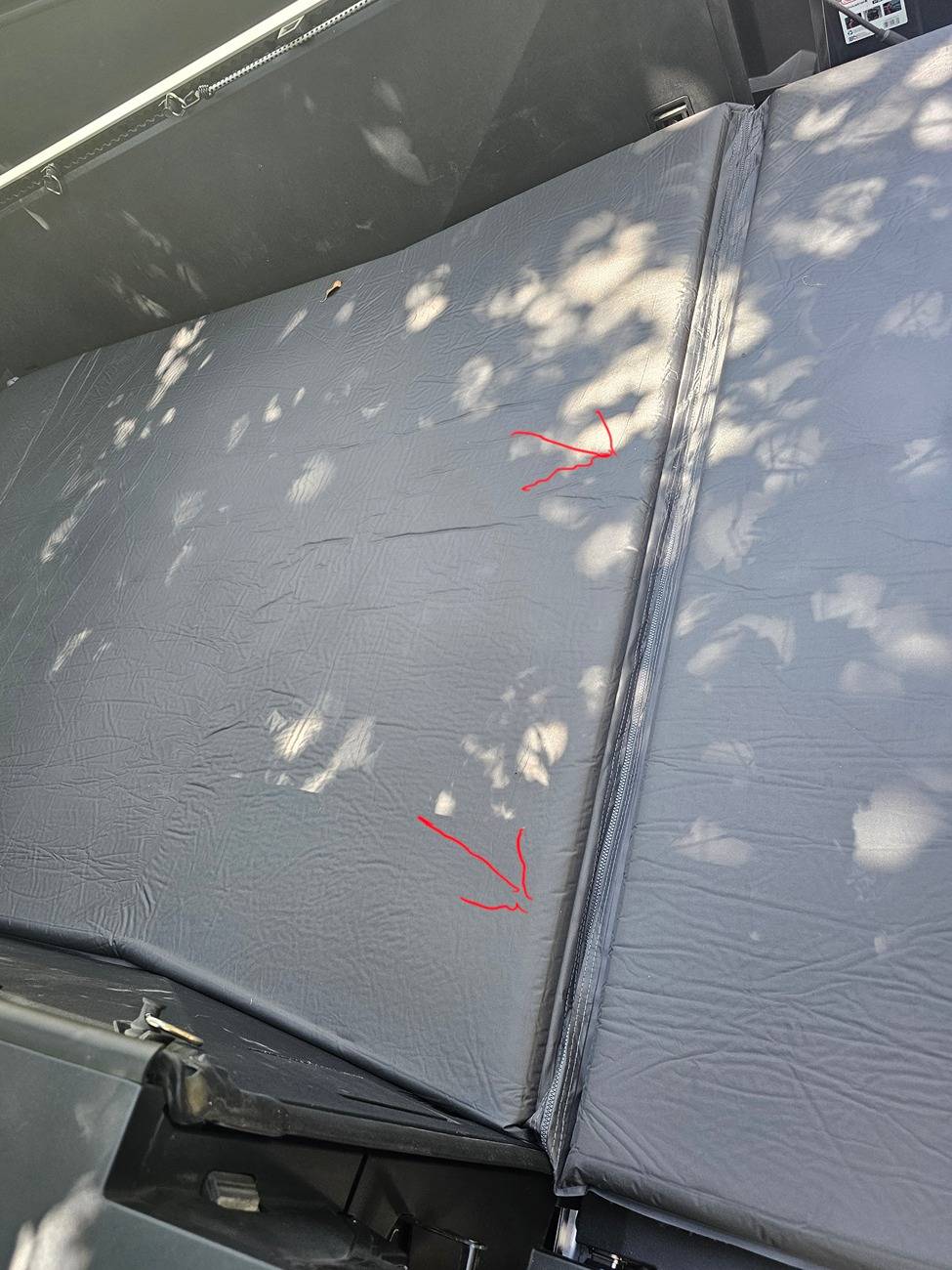 Tesla Cybertruck ElecFresh Cybertruck Bed Air Mattress Review 20240919_141154