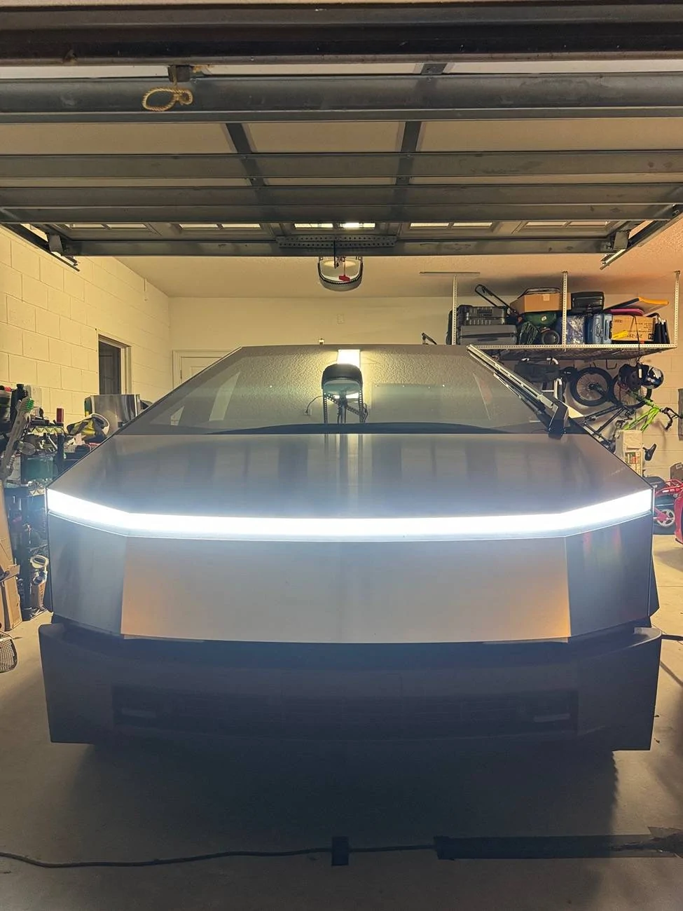 Tesla Cybertruck Cyberbeast Delivered w/New wheel Covers Today in Florida IMG_1946
