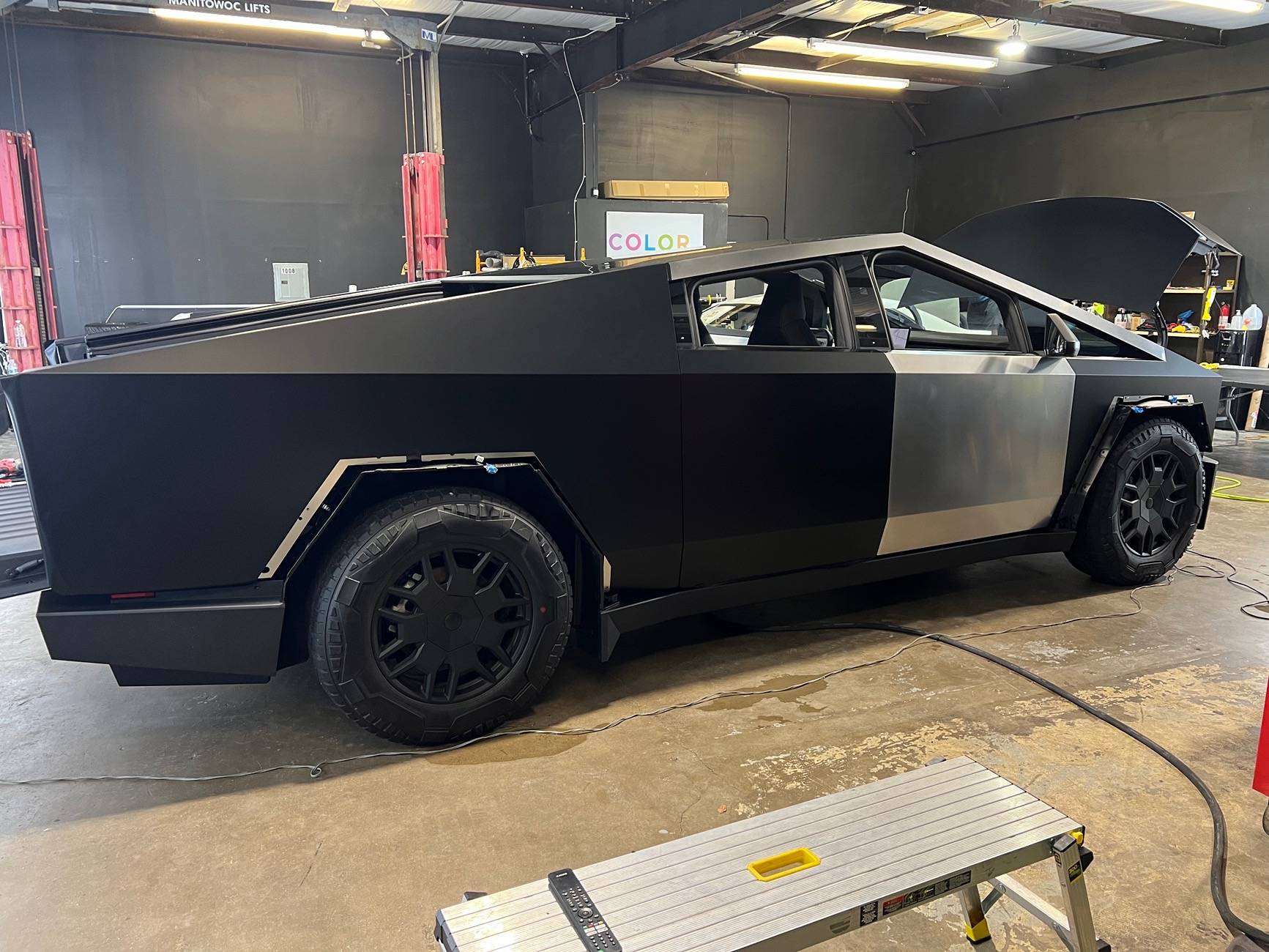 Tesla Cybertruck CyberBeast: STEK Matte Black PPF - Added Progress Pics IMG_6780