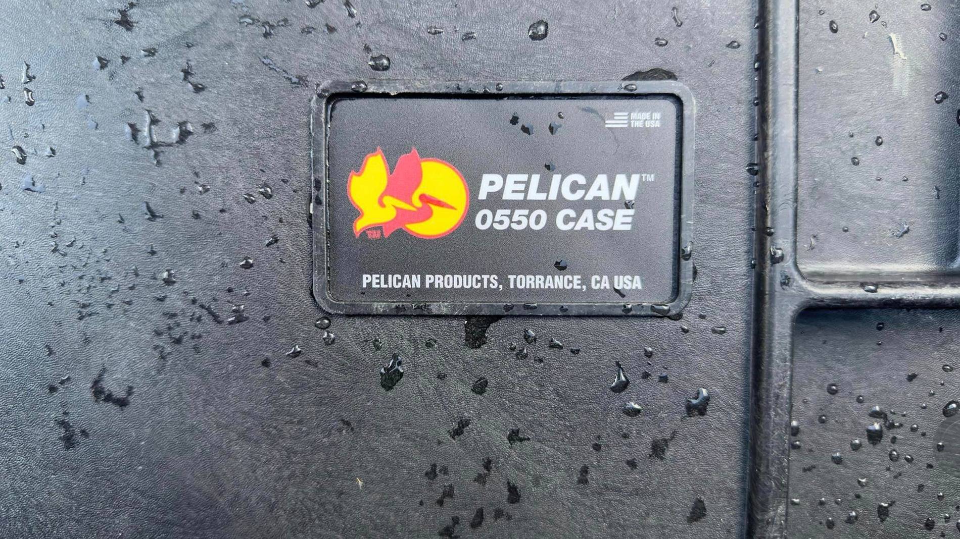Tesla Cybertruck Pelican 0550 Storage Case (dust & water resistant) fits perfect in bed vault pelican waterproof dustproof case cybertruck bed vault
