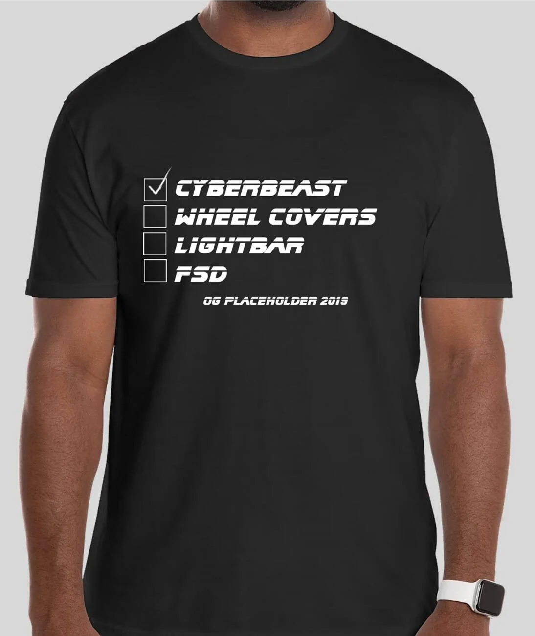 Tesla Cybertruck Where’s The Wheel Covers? T Shirts Screen Shot 2024-09-23 at 12.29.53 PM