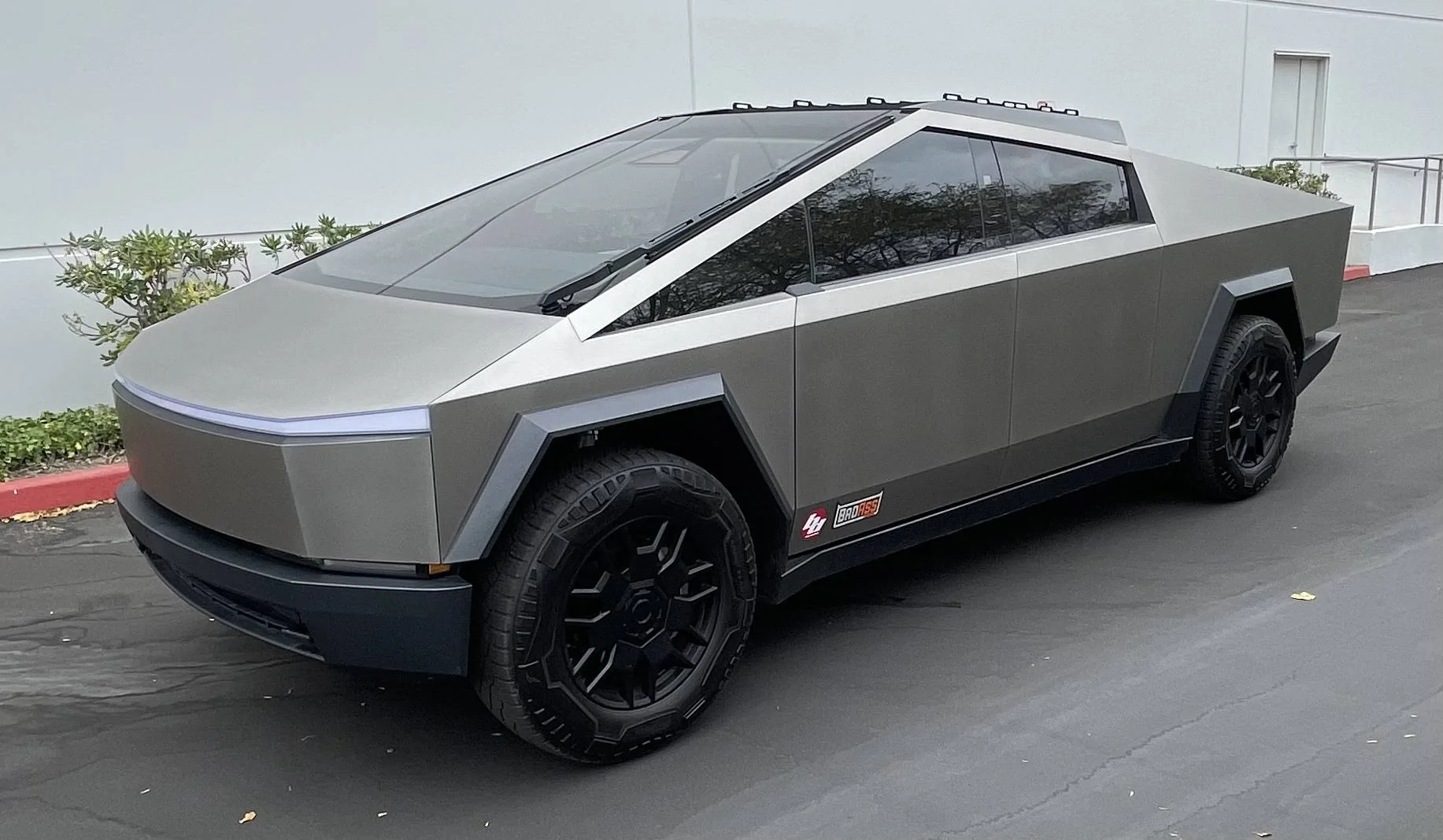 Tesla Cybertruck Wheel Cover waiting room ⏳ IMG_7425