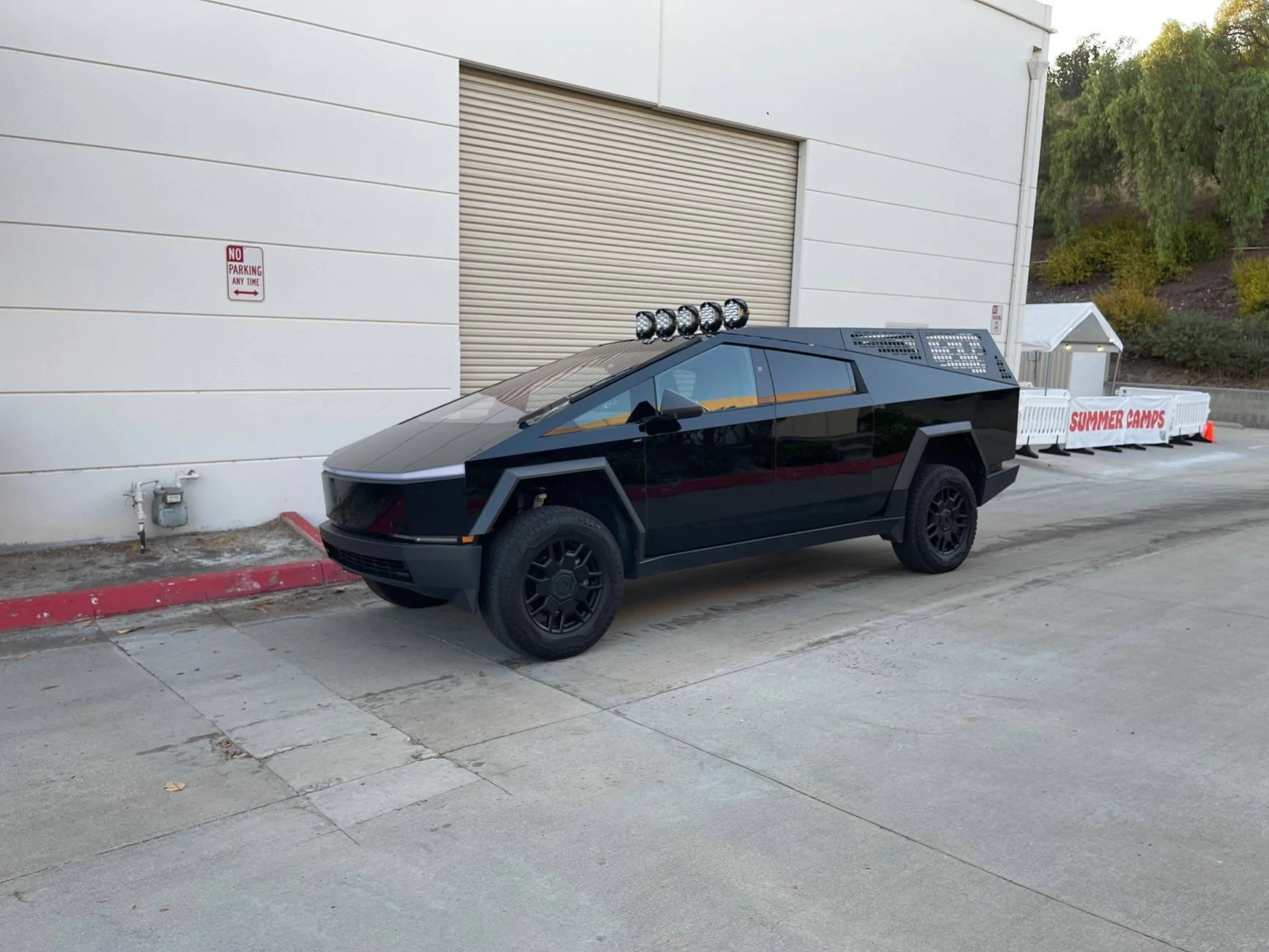 Tesla Cybertruck Wheel Cover waiting room ⏳ IMG_6775