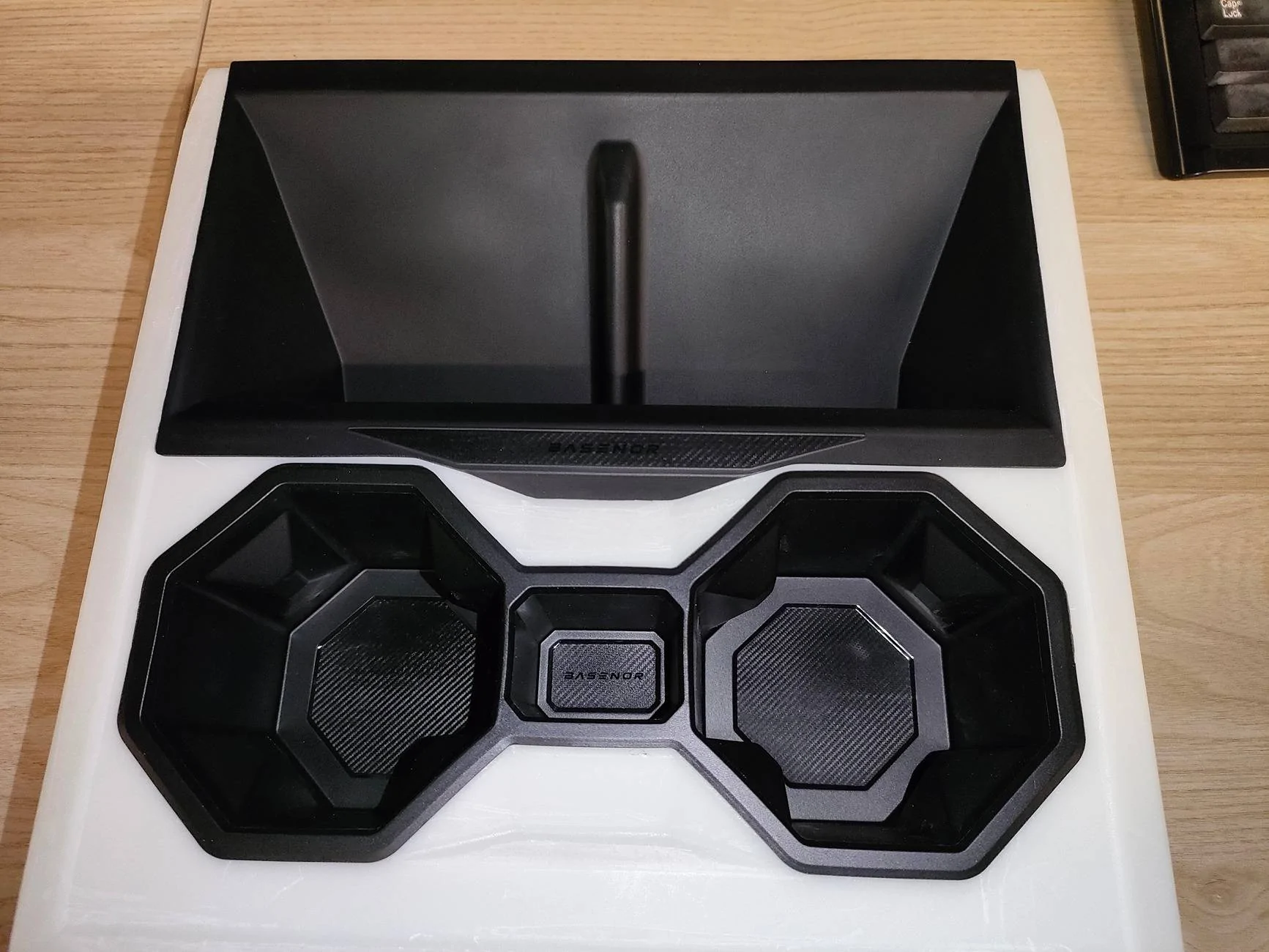 Tesla Cybertruck Click here to get a chance for a free trial of the Wireless Charging Mat and Cup Holder! 1727258390529-i0
