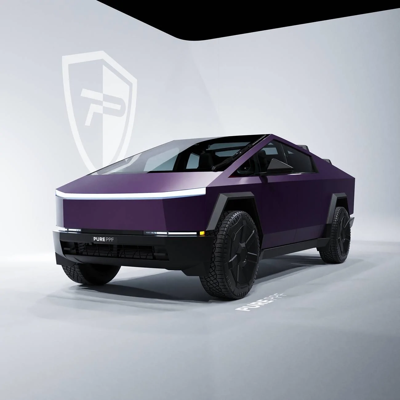 Tesla Cybertruck Cybertruckwraps.com powered by PURE PPF with 80 Stunning Color Renders! Transform your ride! 69 PurePPF Frozen Amethyst.8672
