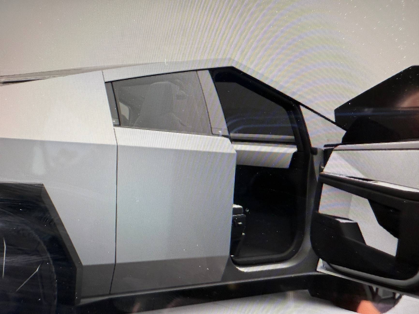 Tesla Cybertruck Cyberbeast + Foundation Series Badges now showing on screen GUI model IMG_2722