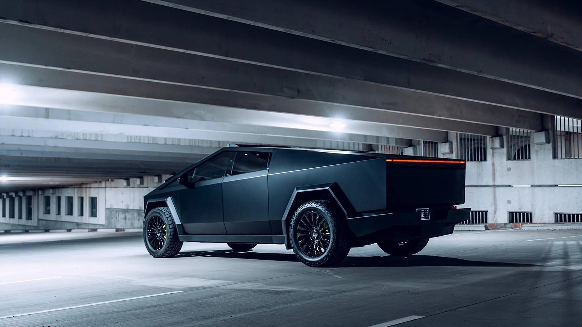 Tesla Cybertruck Custom Cyberbeast Build -- 22x9.5" CT8 Forged Wheels x Falken Wildpeak All Terrain 4W 325/50R22 x Acid Green Custom Interior - 13" WIDE 🤯 myCT-2
