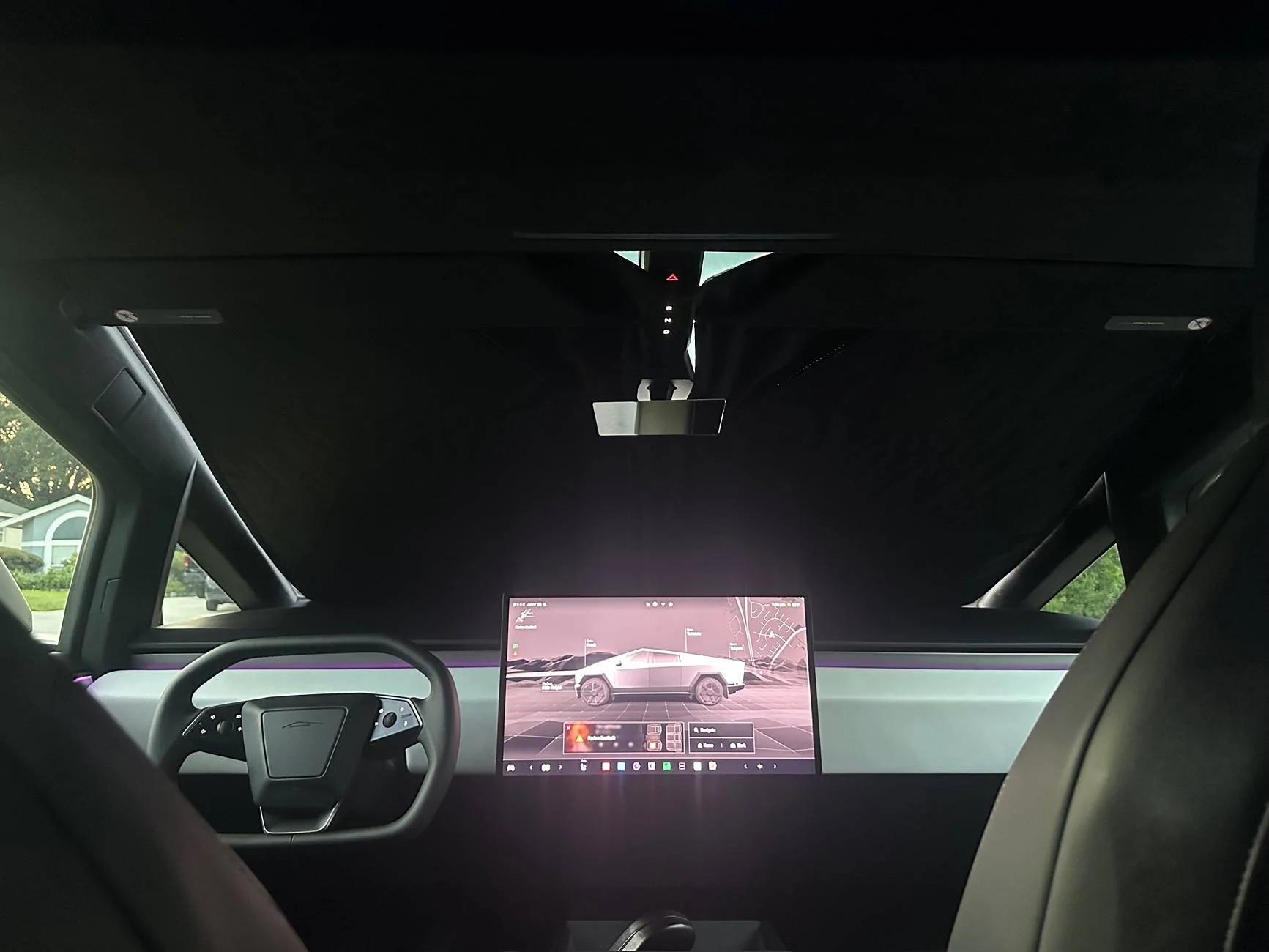 Tesla Cybertruck Teslaunch Cybertruck Sunshade Review IMG_0967