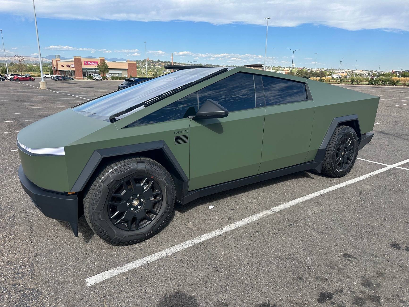 Tesla Cybertruck Military Green Cyberbeast IMG_9220 copy
