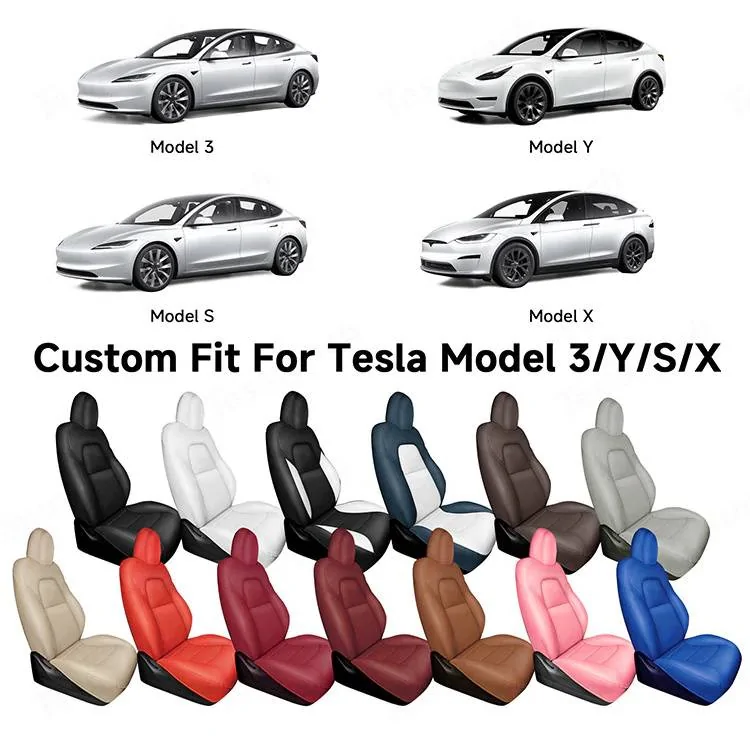 Teslaunch Model 3/y/s/x all inclusive seat covers