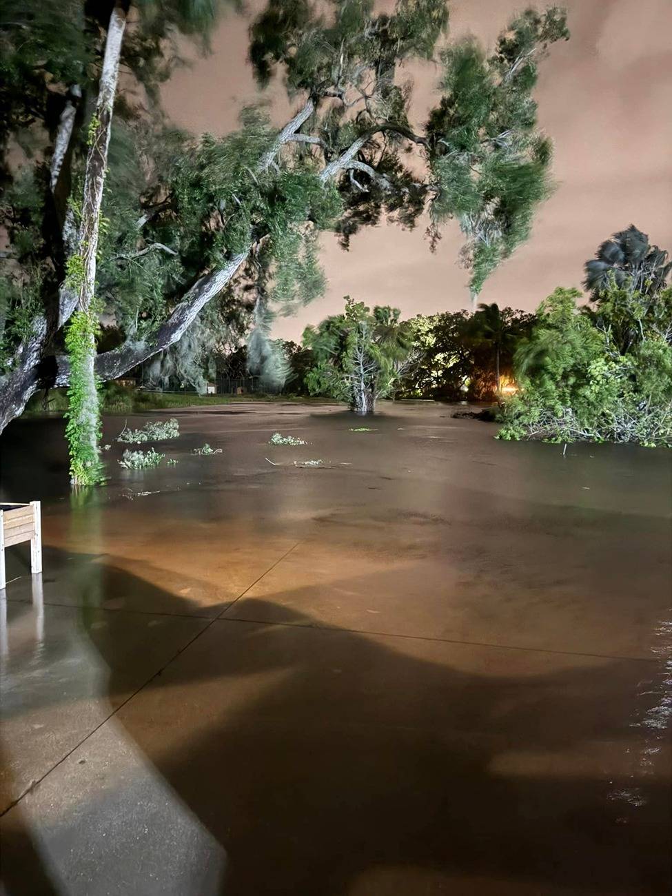 Tesla Cybertruck Wade Mode + Powershare helping in flood water crossing and power outage during Hurricane Helene 461440163_10169403869270035_1873545571653193116_n