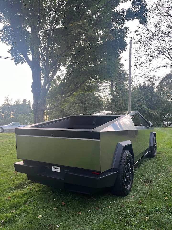 Tesla Cybertruck Cyberbeast new owner CyberBeast Sept 2 CT  rear 2.JPG