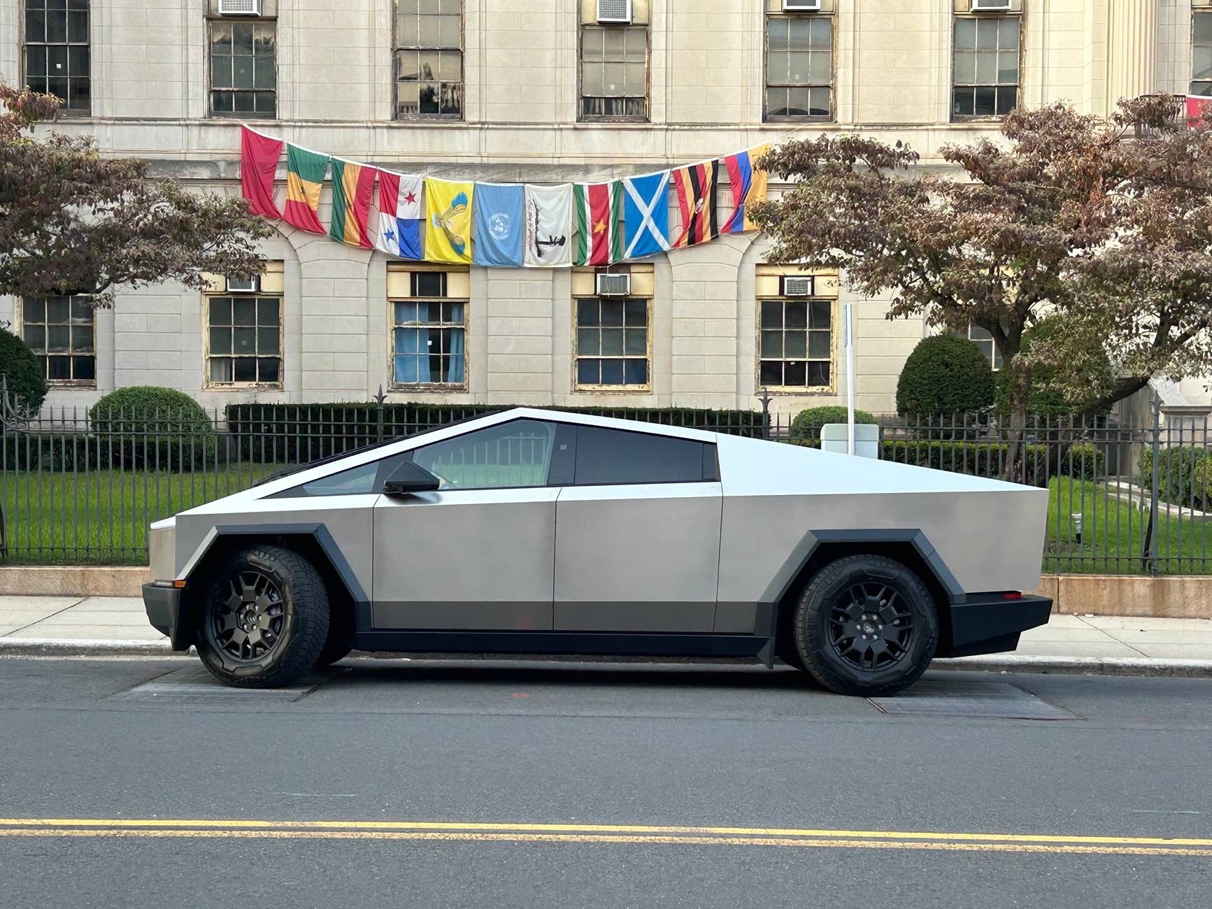 Tesla Cybertruck Cyberbeast new owner CyberBeast Sept 2 CT City Hall WTBY