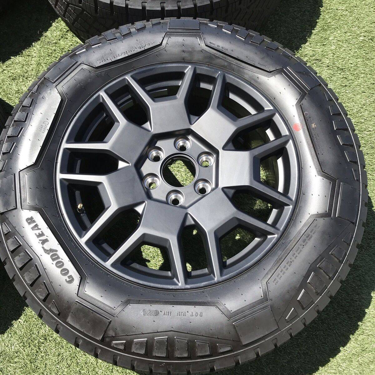 Tesla Cybertruck Cybertruck wheel covers now available in Tesla shop IMG_4371