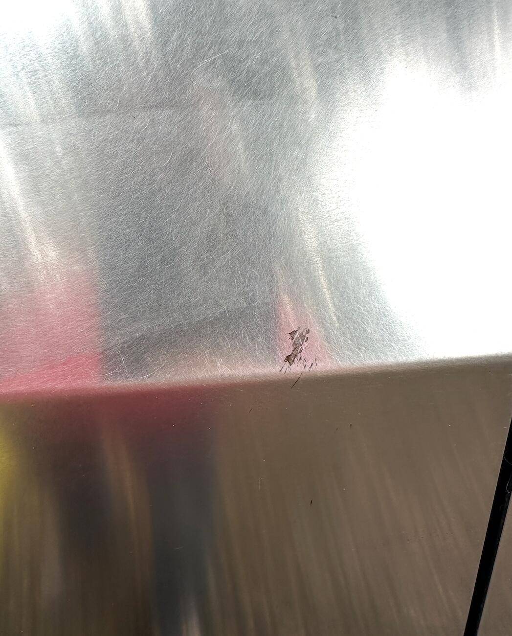 Tesla Cybertruck Weird Marking / Discoloration on my new Cybertruck Screenshot 2024-09-29 at 8.39.21 PM