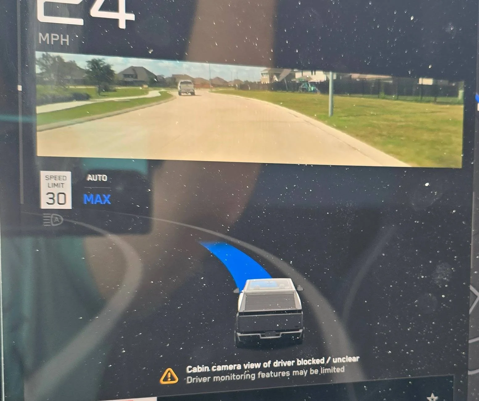 Tesla Cybertruck FSD for Cybertruck is released!!!! 😱 Now pushing to early access 20240930_123111