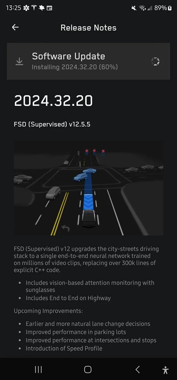Tesla Cybertruck FSD for Cybertruck is released!!!! 😱 Now pushing to early access Screenshot_20240930_132529_Tesla