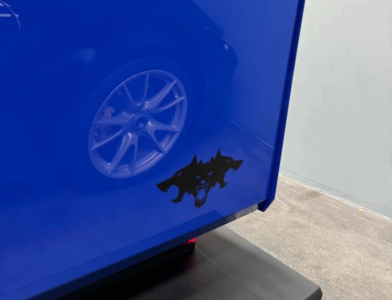 Tesla Cybertruck BLUE / BLURPLE / PURPLE Vinyl Wrap & PPF Cybertruck -- Photos & Videos Blue Cyberbeast 2